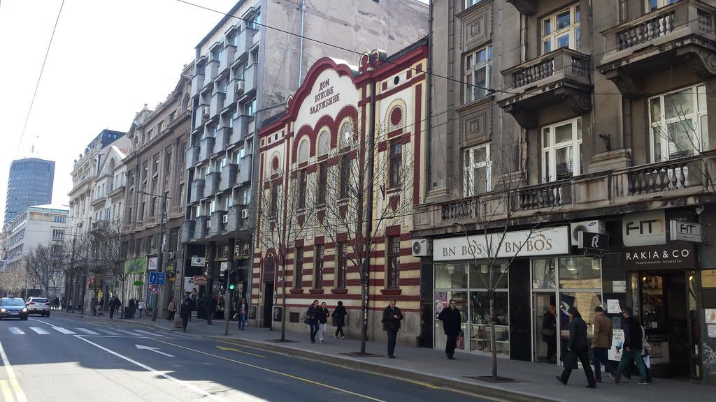 Apartments King Milan, City Center Belgrad Exteriör bild