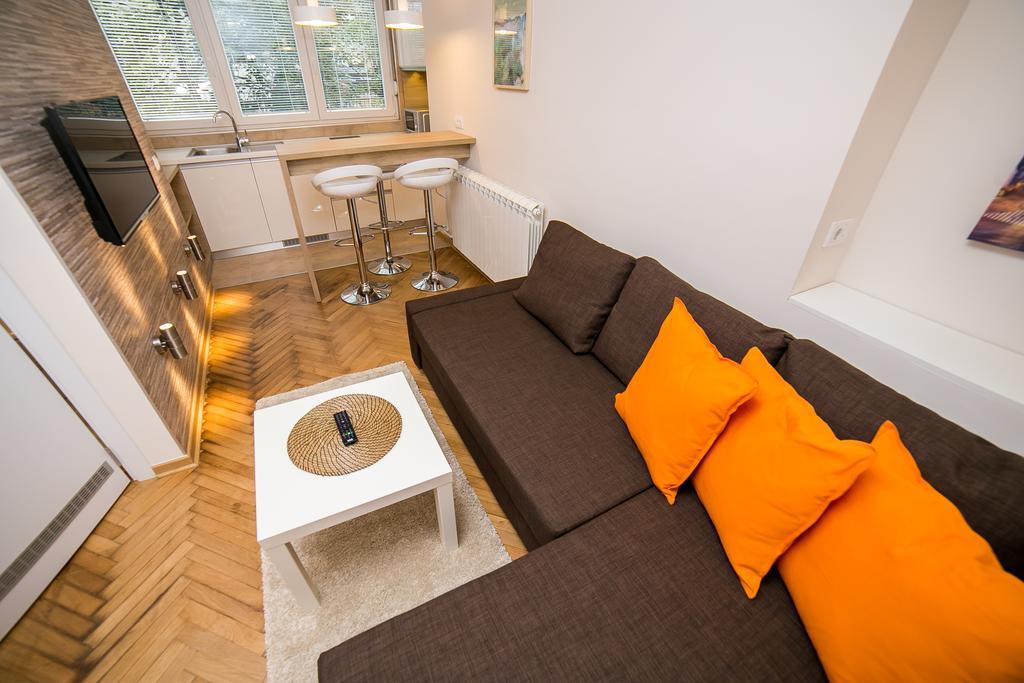 Apartments King Milan, City Center Belgrad Exteriör bild